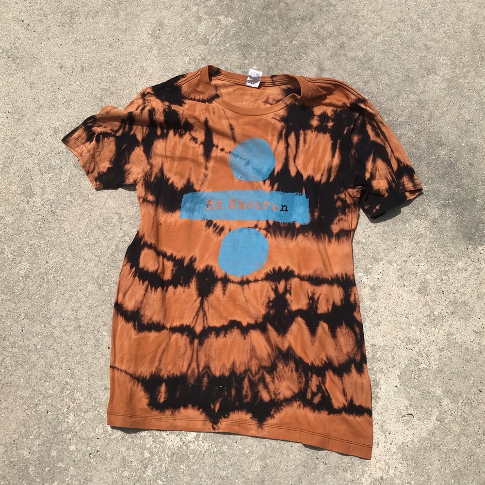 Hand Bleached Ed Sheeran T-Shirt